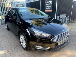 Black Used 2016 Ford Focus Titanium Hatchback | £5,495 (Fair price)