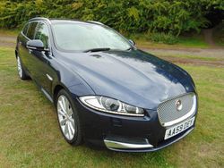 Blue Used 2015 Jaguar XF Portfolio Sedan | £6,495 (A bit pricey)