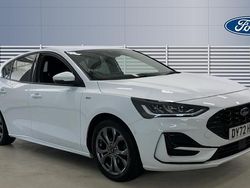 White Used 2022 Ford Focus ST-Line Hatchback | £15,656 (Fair price)