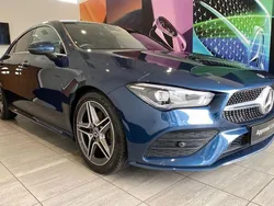 Denim blue Used 2021 Mercedes CLA180 AMG Line Premium Sedan | £21,550 (Fair price)