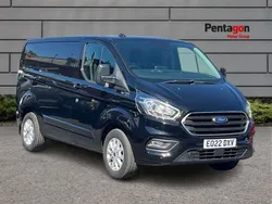Black Used 2022 Ford Transit Custom Limited Van | £22,744