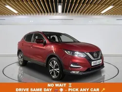 Red Used 2019 Nissan Qashqai N-Connecta SUV | £11,649 (Good price)