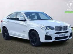 White Used 2016 BMW X4 M Sport SUV | £17,499 (Fair price)