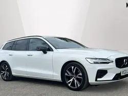 Ice white Used 2022 Volvo V60 R-Design Estate | £30,570 (A bit pricey)