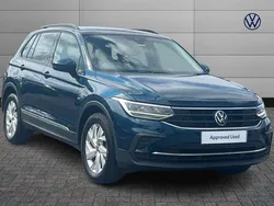 Blue Used 2022 VW Tiguan Life SUV | £18,784 (Good price)