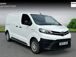 White Used 2022 Toyota Proace Van | £18,000 (Expensive)
