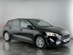 Black Used 2019 Ford Focus Titanium Hatchback | £9,300 (Fair price)