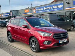 Red Used 2017 Ford Kuga ST-Line SUV | £12,995 (A bit pricey)