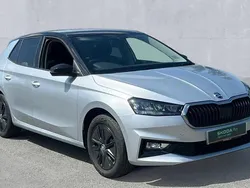Metallic brilliant silver Used 2024 Skoda Fabia Colour Edition Hatchback | £15,480 (Fair price)