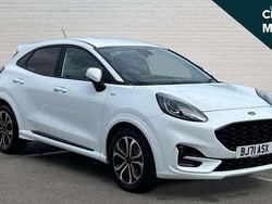 White Used 2021 Ford Puma Gen-E ST-Line SUV | £16,280 (Good price)