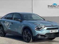 Iceland blue metallic Used 2023 Citroën C4 PureTech Hatchback | £13,795 (Fair price)