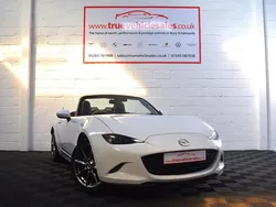 White Used 2015 Mazda MX5 Inclusive Cabriolet | £15,000 (A bit pricey)