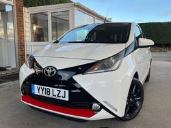 White Used 2018 Toyota Aygo x-press Hatchback | £8,995 (Fair price)