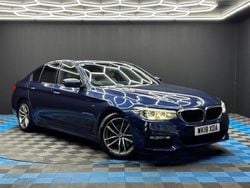 Blue Used 2018 BMW 520 M Sport Sedan | £13,990 (A bit pricey)