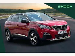Red Used 2017 Peugeot 3008 Allure SUV | £9,970 (Fair price)