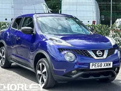 Blue Used 2018 Nissan Juke SUV | £9,142 (Fair price)