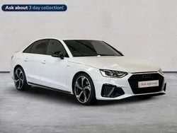 White Used 2022 Audi A4 Black Edition Sedan | £25,292 (A bit pricey)