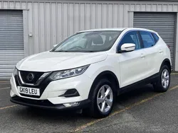 White Used 2019 Nissan Qashqai Acenta Premium SUV | £10,900 (Good price)