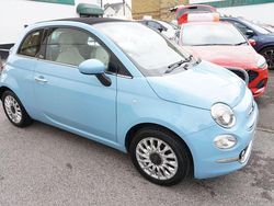 Blue Used 2017 Fiat 500C Lounge Cabriolet | £6,500 (Fair price)