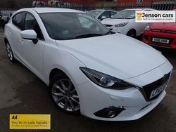 White Used 2015 Mazda 3 Inclusive Hatchback | £5,990 (Fair price)