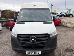 White Used 2021 Mercedes E-Sprinter Progressive Van | £10,500