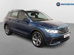 Blue Used 2023 VW Tiguan R-line Edition SUV | £30,799 (Fair price)