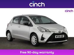 Silver Used 2018 Toyota Yaris Active Hatchback | £9,399 (Fair price)