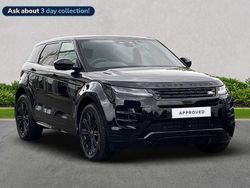 Black Used 2025 Land Rover Range Rover evoque SUV | £41,568