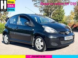 Black Used 2009 Toyota Aygo Hatchback | £1,999 (Good price)