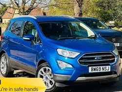 Blue Used 2019 Ford Ecosport Titanium SUV | £8,990 (Fair price)