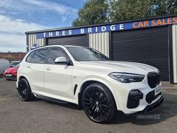 White Used 2019 BMW X5 M Sport SUV | £36,995 (Fair price)