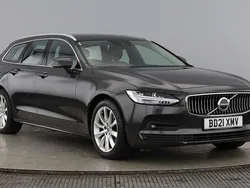 Platinum grey Used 2021 Volvo V90 Momentum Estate | £23,995 (Good price)