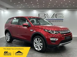 Red Used 2017 Land Rover Discovery Sport HSE Luxury SUV | £13,994 (Fair price)