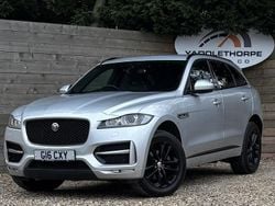 Silver Used 2018 Jaguar F-Pace R-Sport SUV | £15,995 (Fair price)