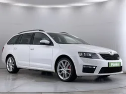 White Used 2015 Skoda Octavia vRS Estate | £11,000 (Good price)