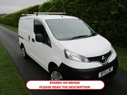 White Used 2015 Nissan NV200 Acenta Van | £2,250 (Good price)