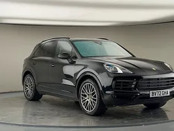 Black Used 2022 Porsche Cayenne Platinum Edition SUV | £61,050 (Fair price)