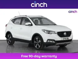 White Used 2019 MG ZS Exclusive Sedan | £9,399 (Fair price)