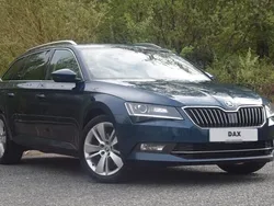 Blue Used 2018 Skoda Superb SE L Executive Estate | £11,364 (Good price)