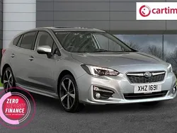 Silver Used 2018 Subaru Impreza Premium Hatchback | £14,500