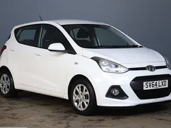 White Used 2014 Hyundai i10 SE Hatchback | £4,790 (Fair price)
