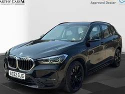 Black sapphire metallic paint Used 2022 BMW X1 Sport Line SUV | £18,495 (Fair price)