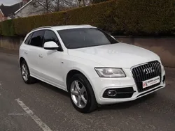 White Used 2015 Audi Q5 S-Line SUV | £12,995 (Expensive)