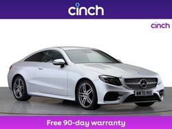 Silver Used 2021 Mercedes E220 AMG Line Premium Coupe | £23,979 (Good price)