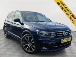 Blue Used 2017 VW Tiguan R-line SUV | £17,000 (Good price)