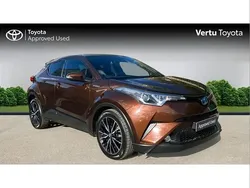 Brown Used 2017 Toyota C-HR SUV | £14,532 (Fair price)