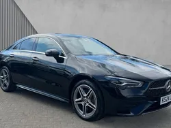 Cosmos black metallic Used 2024 Mercedes CLA250e Executive Sedan | £27,852 (Good price)