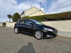 Black Used 2018 Ford Focus Titanium X Hatchback | £8,995 (Good price)