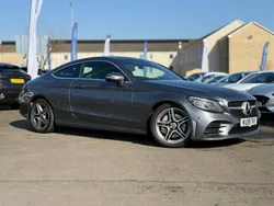 Grey Used 2019 Mercedes C300 AMG Line Premium Coupe | £18,995 (Fair price)