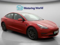 Red Used 2022 Tesla Model 3 Long Range AWD Sedan | £17,300 (Fair price)